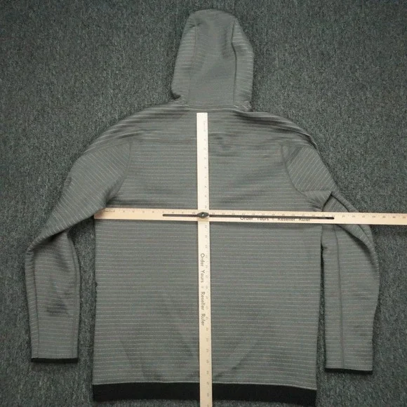 Nike Hoodie Men Large Gray Pro Training Full Zip PocketsHooded CZ2200